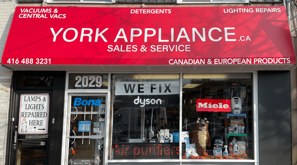York Appliance storefront